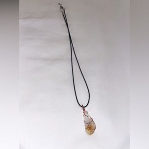 Crystal necklace not used